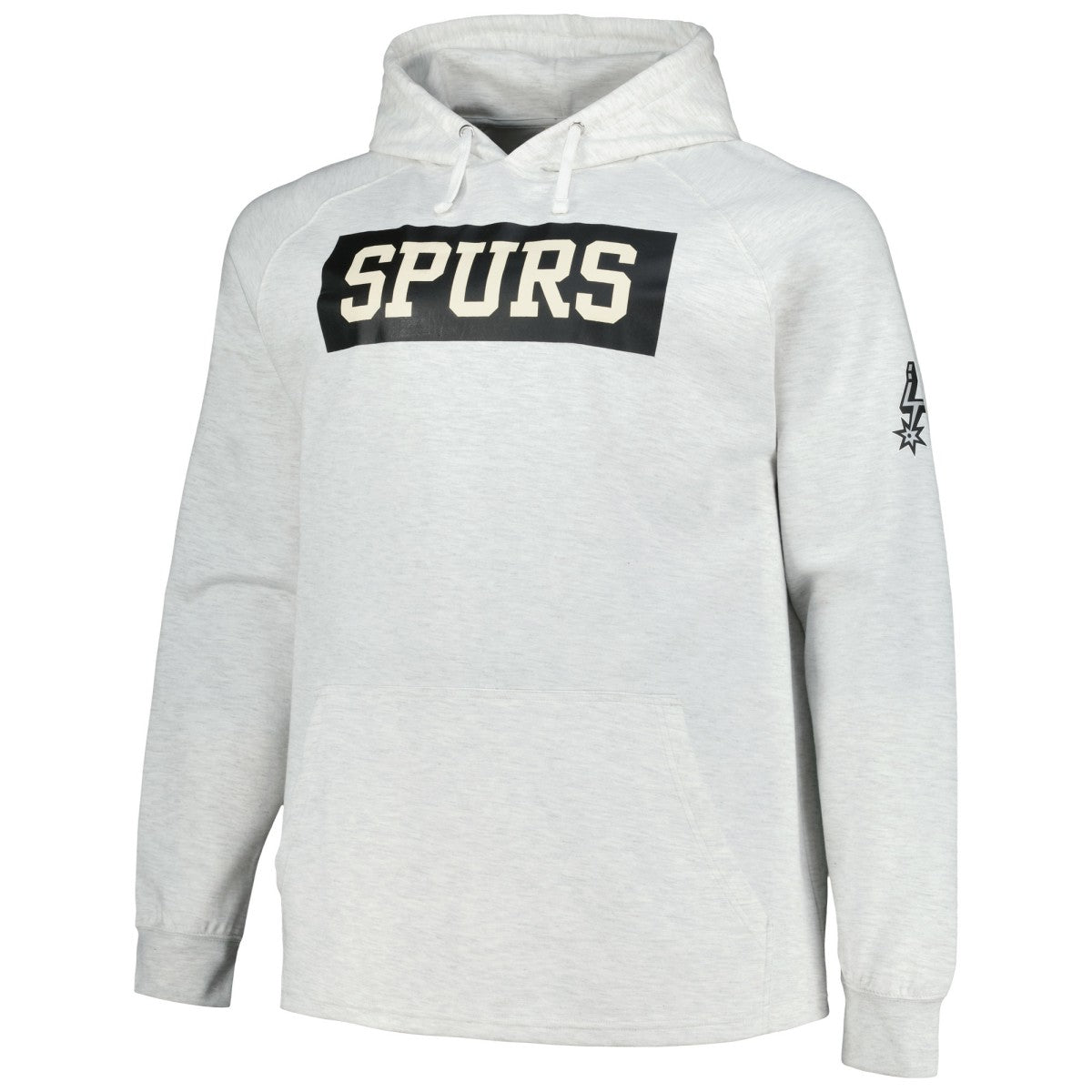 San Antonio Spurs Big & Tall Raglan Tri-Blend Pullover Hoodie - Ash | Fanatics on sale