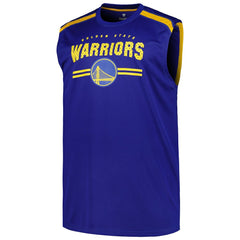 Golden State Warriors Big & Tall Birdseye Muscle Tank Top sale - Royal | Fanatics for sale