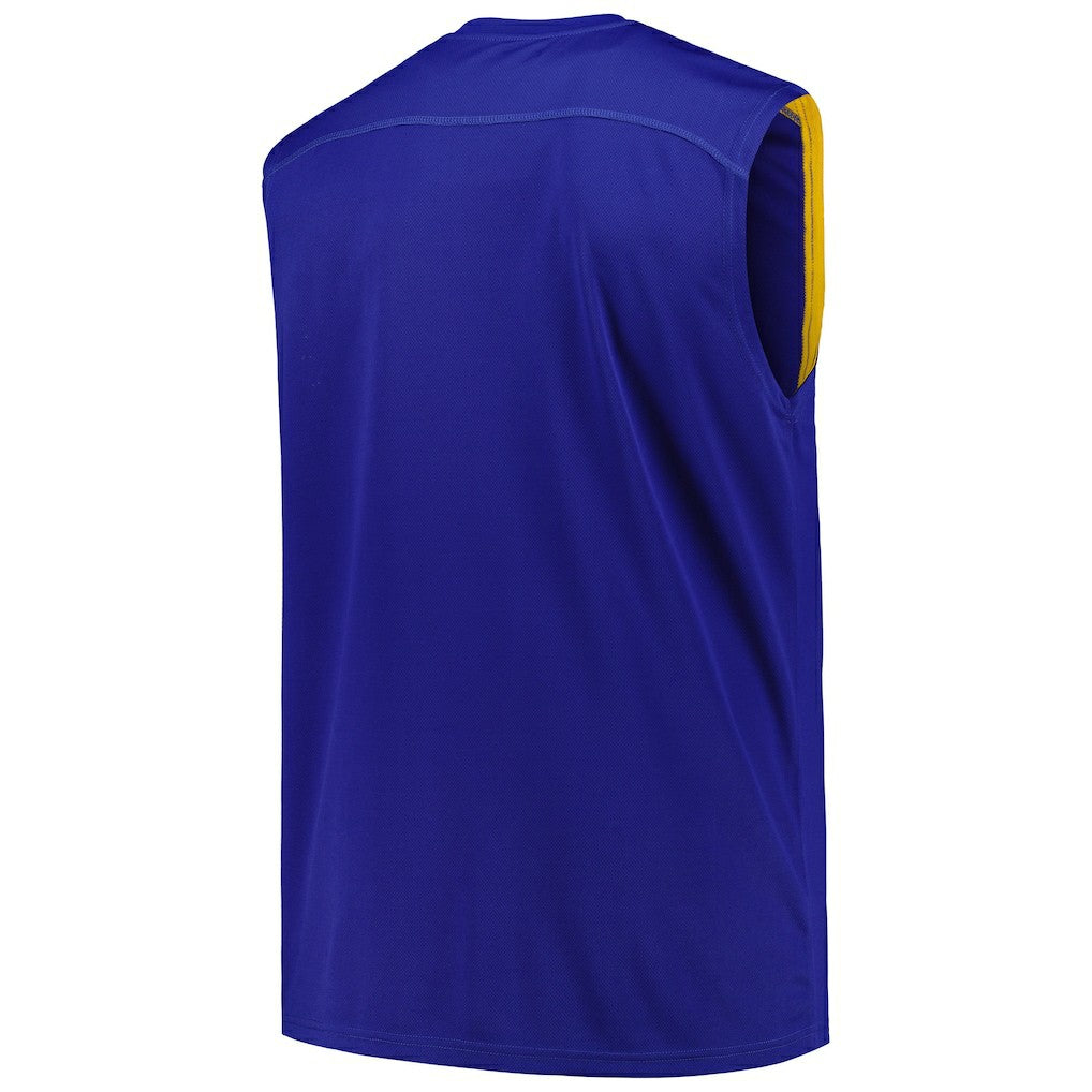 Golden State Warriors Big & Tall Birdseye Muscle Tank Top sale - Royal | Fanatics for sale