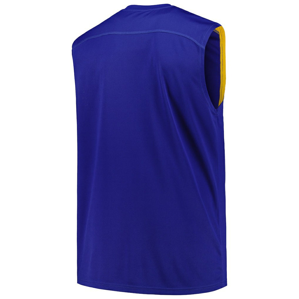 Golden State Warriors Big & Tall Birdseye Muscle Tank Top sale - Royal | Fanatics for sale