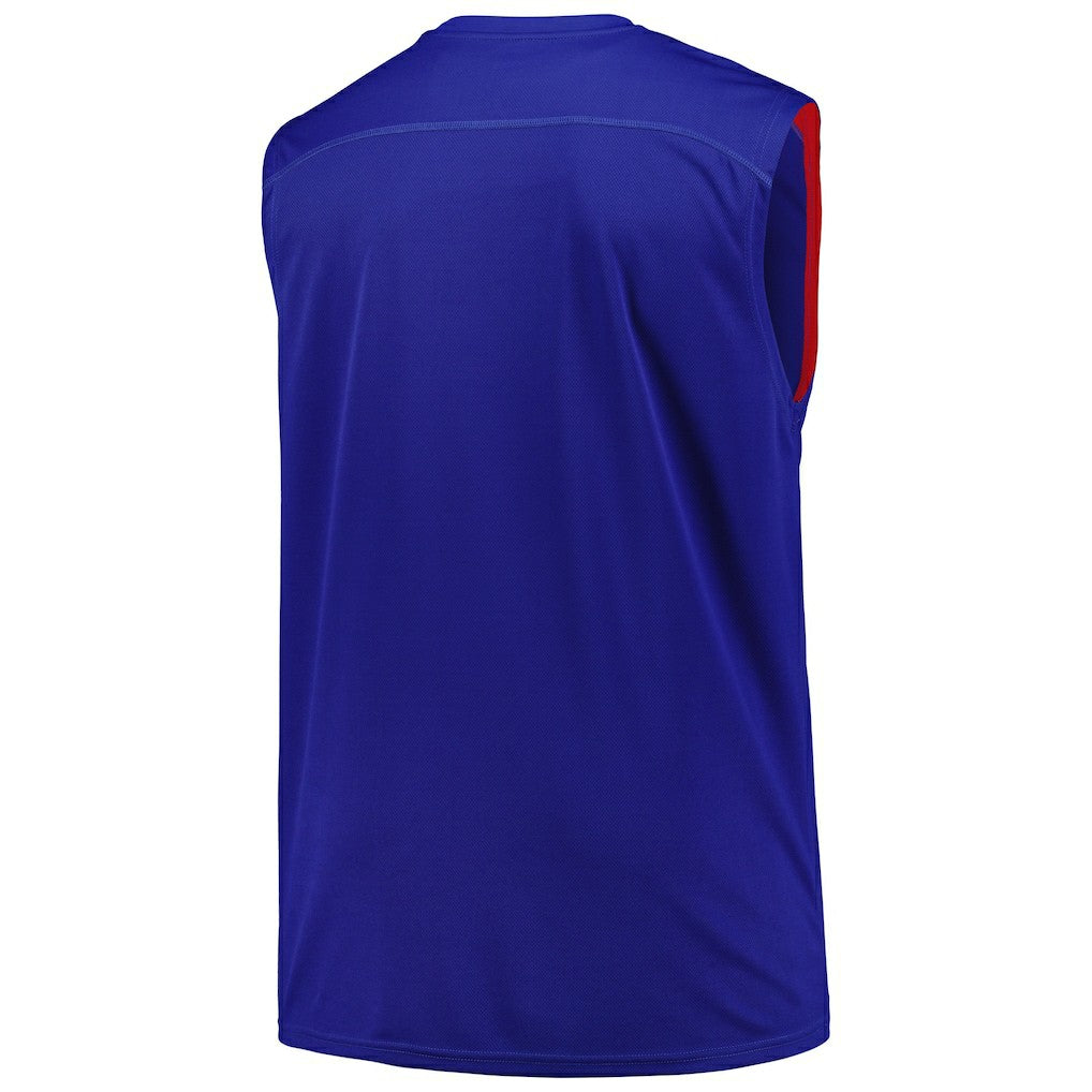 Philadelphia 76ers Big & Tall Birdseye Muscle Tank Top - Royal | Fanatics sale