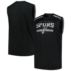 San Antonio Spurs Big & Tall Birdseye Muscle Tank Top - Black | Fanatics cheap