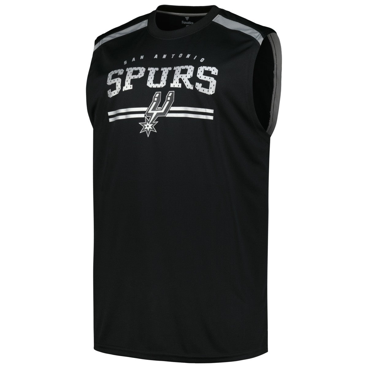 San Antonio Spurs Big & Tall Birdseye Muscle Tank Top - Black | Fanatics cheap