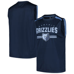 Memphis Grizzlies Birdseye Muscle Tank Top - Navy | Fanatics for sale