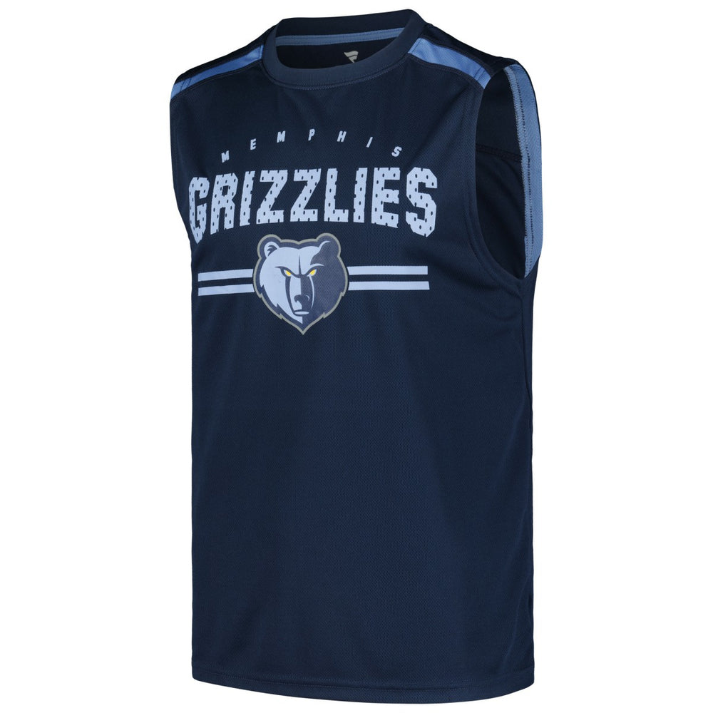 Memphis Grizzlies Birdseye Muscle Tank Top - Navy | Fanatics for sale