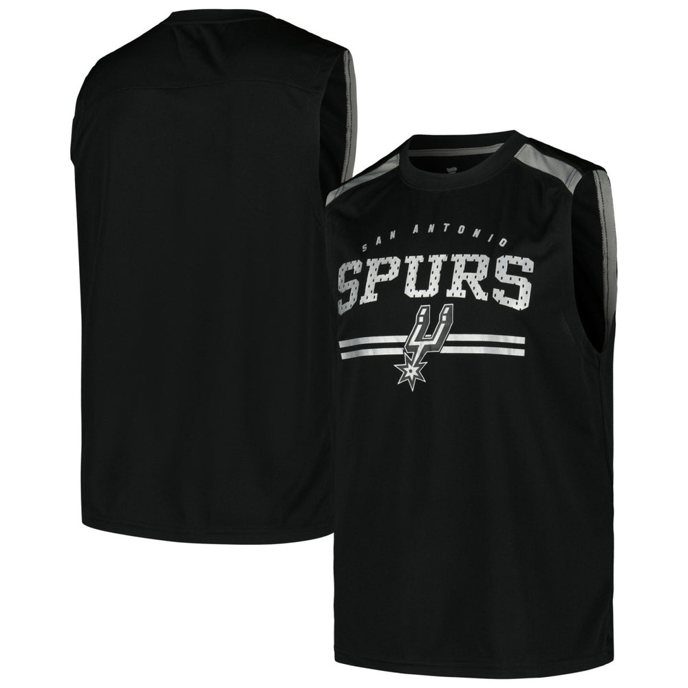 San Antonio Spurs Birdseye Muscle Tank Top - Black | Fanatics sale