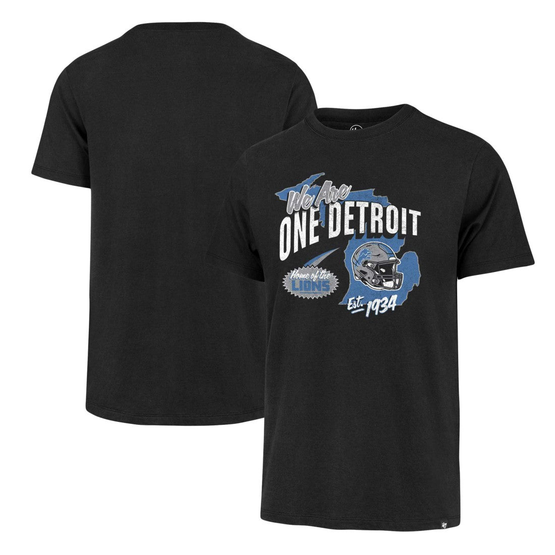 Detroit Lions '47 Regional Franklin T-Shirt - Black outlet