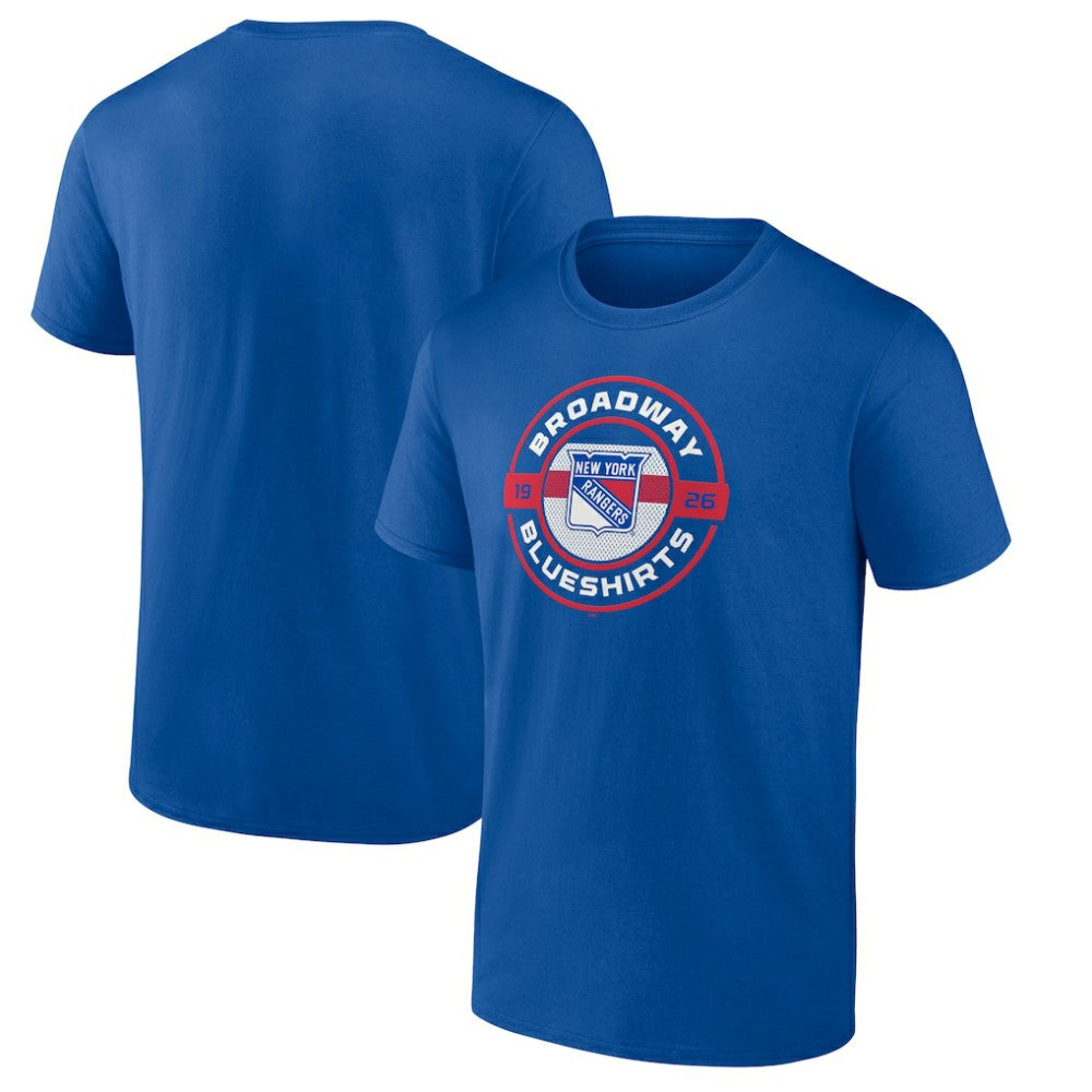 New York Rangers Fanatics Local T-Shirt Blue