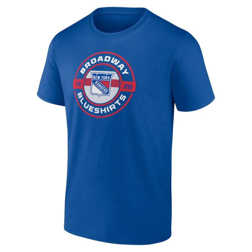 New York Rangers Fanatics Local T-Shirt Blue