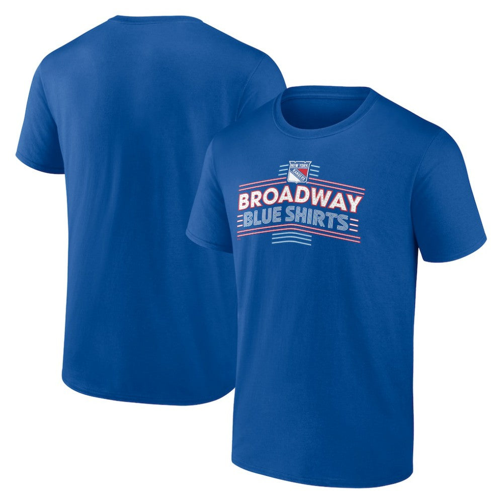 New York Rangers Fanatics Local Domain T-Shirt Blue