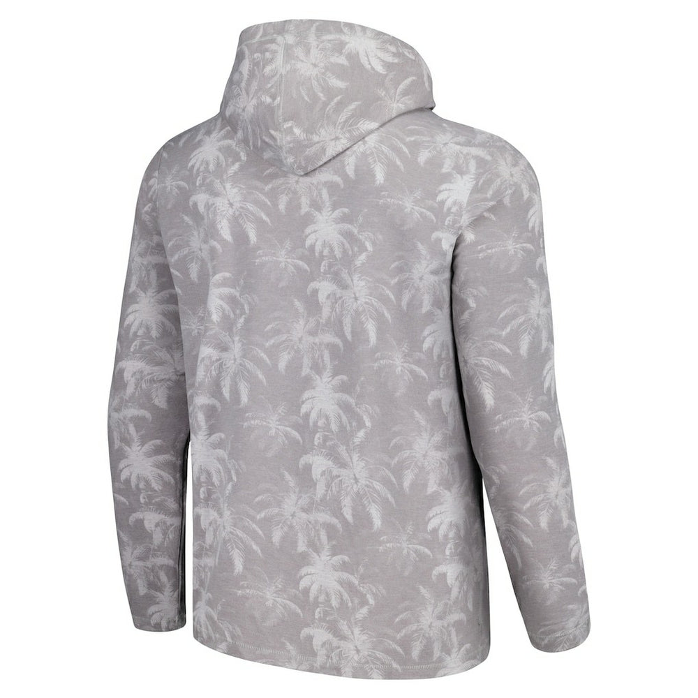 Pittsburgh Steelers Palm Frenzy Hoodie Long Sleeve T-Shirt - Gray cheap