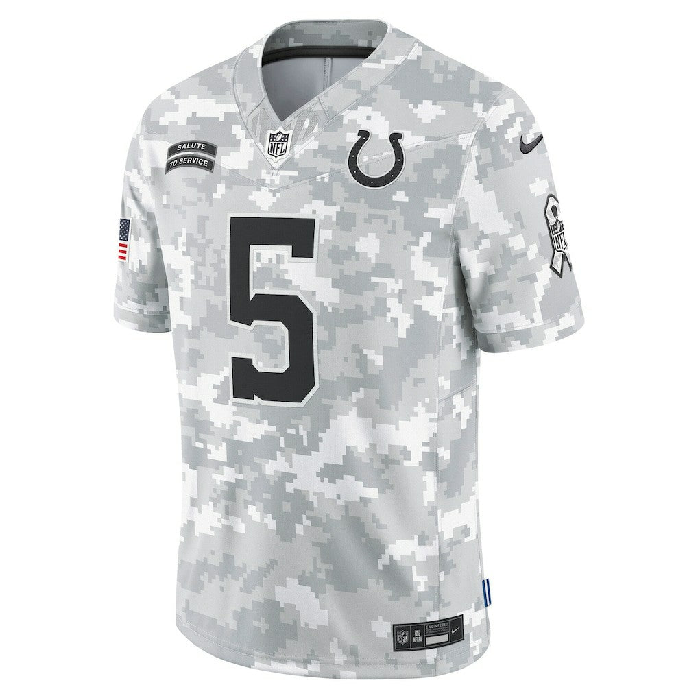 Anthony Richardson Indianapolis Colts 2024 Salute to Service Limited Jersey - Arctic Camo | Nike sale