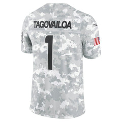 Tua Tagovailoa Miami Dolphins 2024 Salute to Service Limited Jersey - Arctic Camo | Nike sale