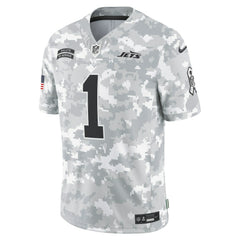 Sauce Gardner New York Jets 2024 Salute to Service Limited Jersey - Arctic Camo | Nike discount