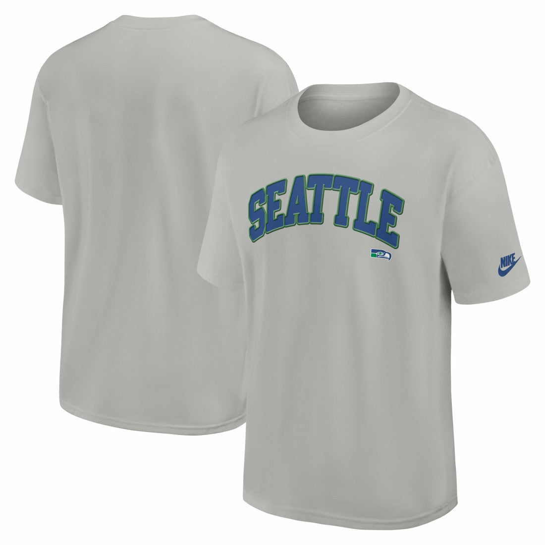 Seattle Seahawks Rewind Statement Max90 T-Shirt - Gray | Nike on sale