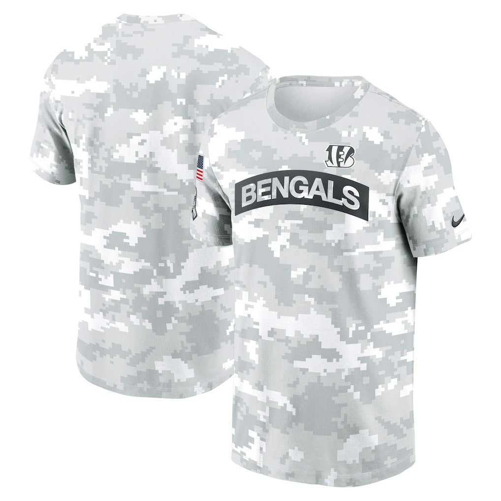 Cincinnati Bengals 2024 Salute To Service Big & Tall Performance T-Shirt - White | Nike sale