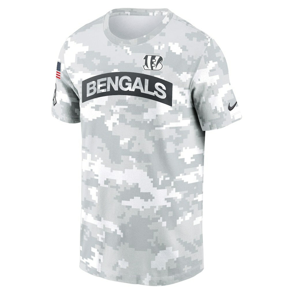 Cincinnati Bengals 2024 Salute To Service Big & Tall Performance T-Shirt - White | Nike sale