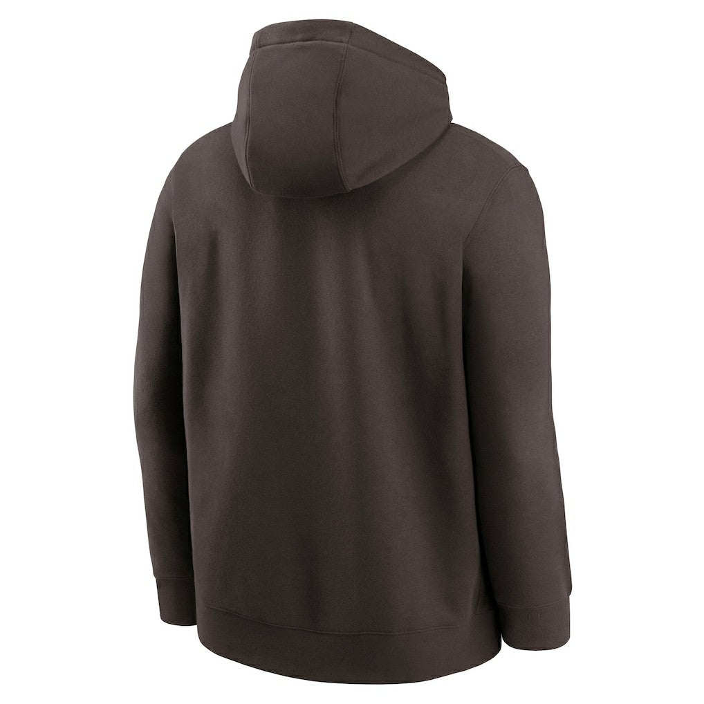 Cleveland Browns Rewind Club Logo Pullover Hoodie - Brown | Nike online