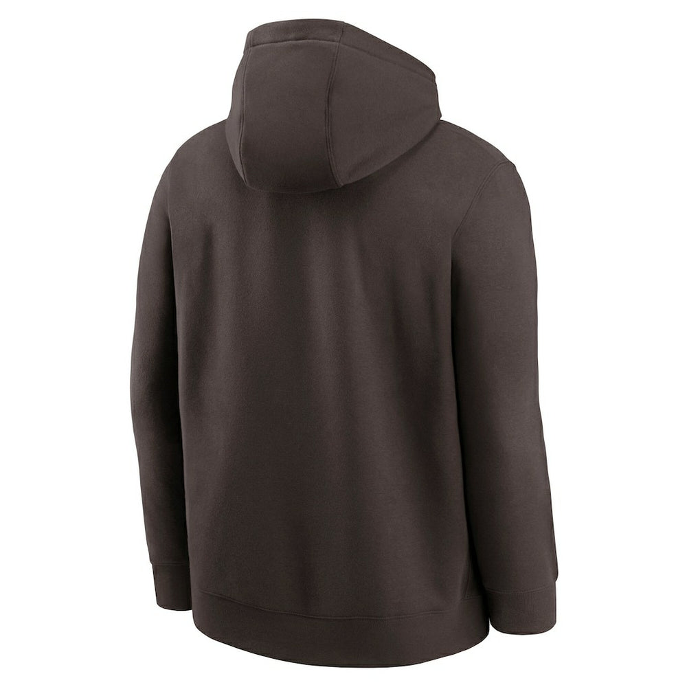 Cleveland Browns Rewind Club Logo Pullover Hoodie - Brown | Nike online