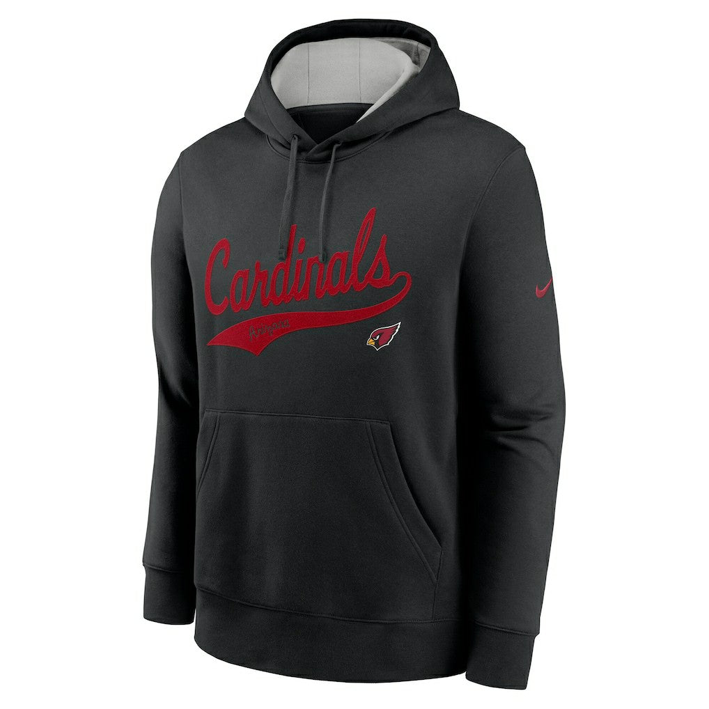 Arizona Cardinals Rewind Club Logo Pullover Hoodie - Black | Nike on sale