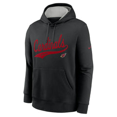 Arizona Cardinals Rewind Club Logo Pullover Hoodie - Black | Nike on sale