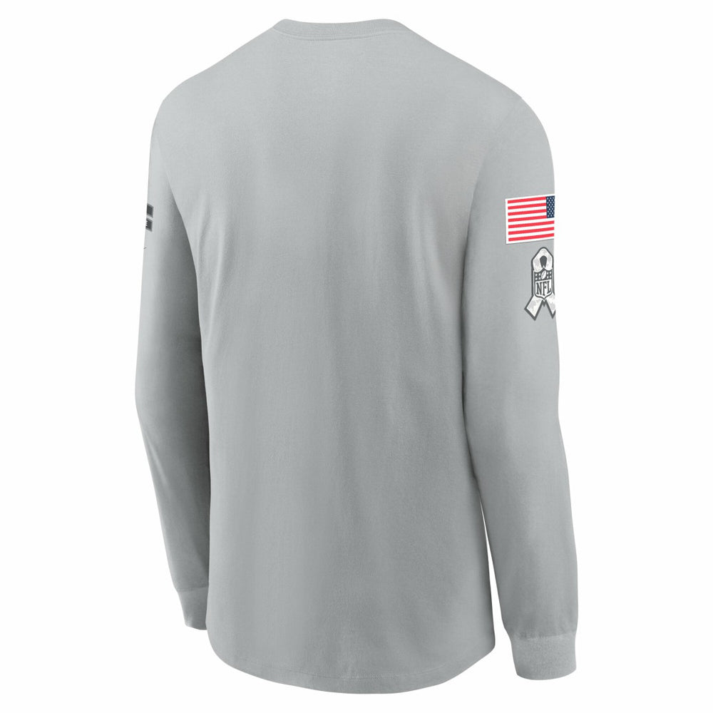 Tennessee Titans 2024 Salute To Service Long Sleeve T-Shirt - Gray | Nike on sale