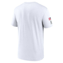 Cleveland Browns 2024 Salute To Service Legend Performance T-Shirt - White | Nike discount