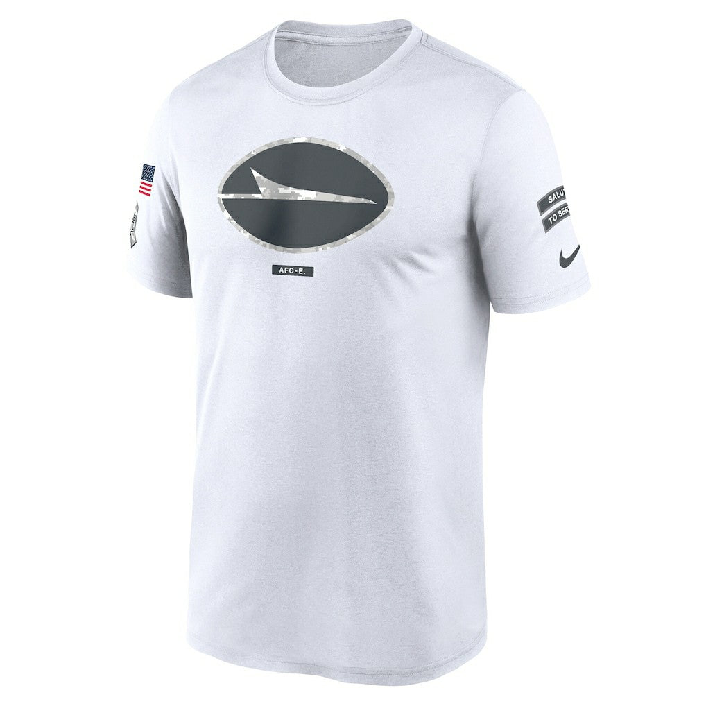 New York Jets 2024 Salute To Service Legend Performance T-Shirt - White | Nike online