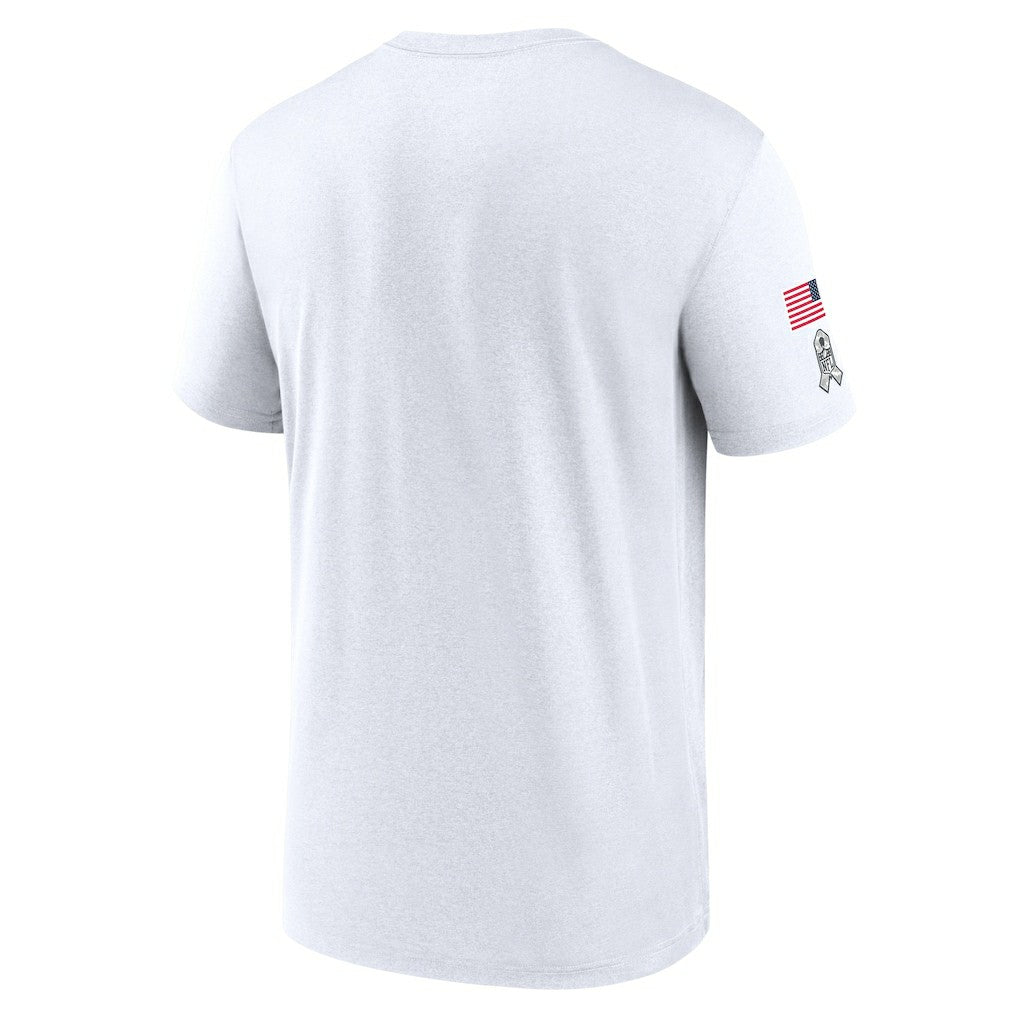 Carolina Panthers 2024 Salute To Service Legend Performance T-Shirt - White | Nike outlet