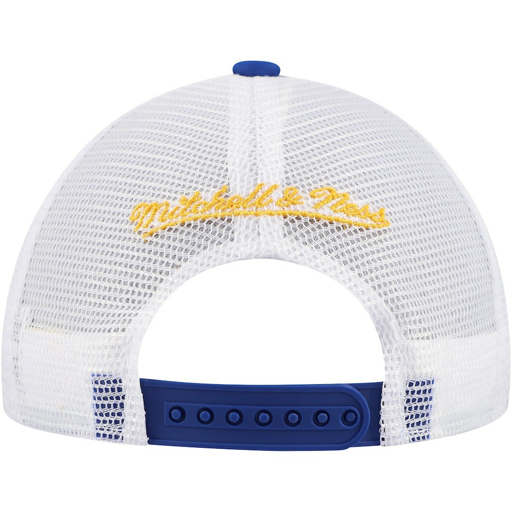 Los Angeles Rams Youth Stripe Trucker Adjustable Hat - Royal on sale