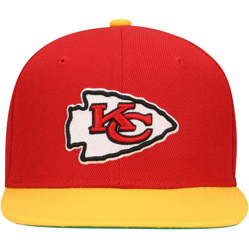 Kansas City Chiefs Youth Team Two-Tone Snapback Hat - Red discount