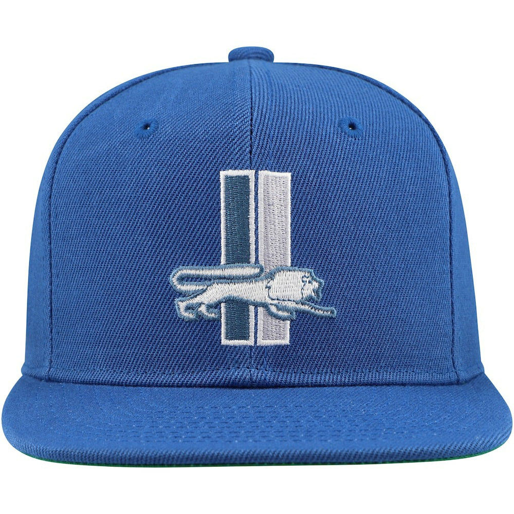 Detroit Lions Youth Gridiron Classics Ground Snapback Hat - Blue online