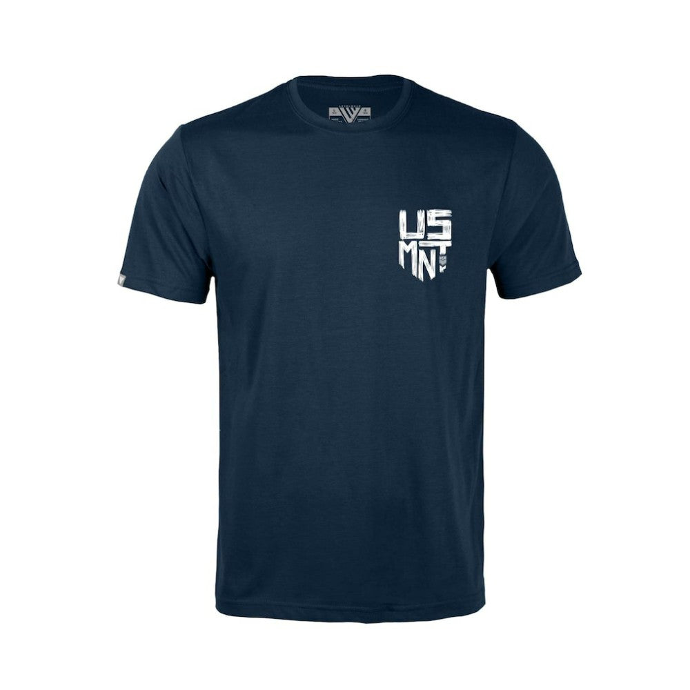 USMNT Levelwear Youth Little Richmond Scribble T-Shirt - Navy on sale