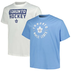 Toronto Maple Leafs Fanatics Big & Tall 2-Pack T-Shirt Set