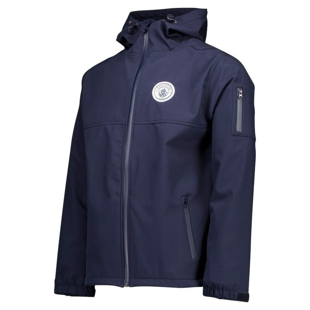 Manchester City Three-Layer Full-Zip Hoodie Jacket - Navy on sale