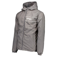 Tottenham Hotspur Home Match Hoodie Full-Zip Windbreaker Jacket - Gray cheap