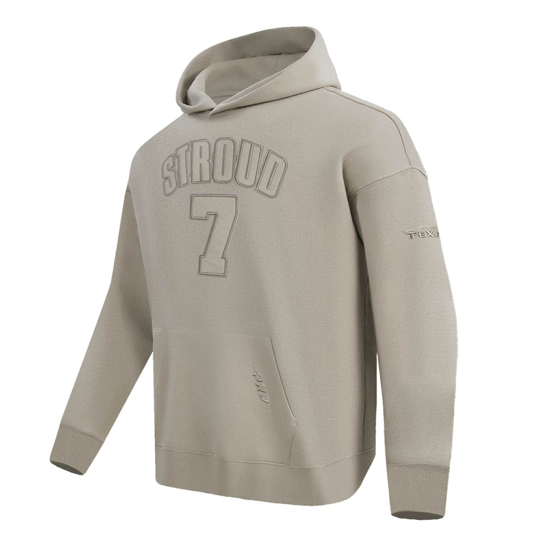 C.J. Stroud Houston Texans Pro Standard Player Name & Number Pullover Hoodie - Tan online