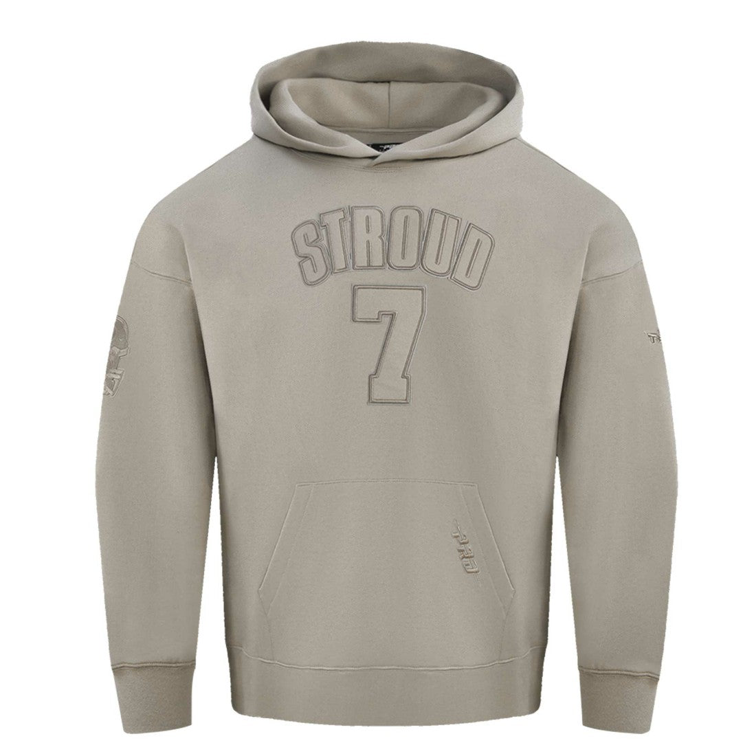 C.J. Stroud Houston Texans Pro Standard Player Name & Number Pullover Hoodie - Tan online