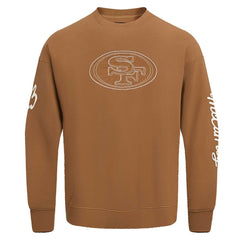 Christian McCaffrey San Francisco 49ers Pro Standard Pullover Crewneck Sweatshirt - Brown on sale
