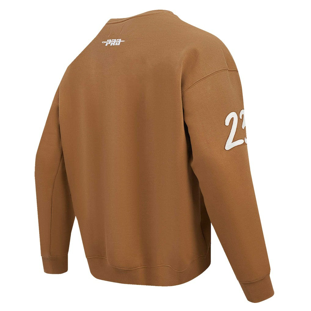 Christian McCaffrey San Francisco 49ers Pro Standard Pullover Crewneck Sweatshirt - Brown on sale