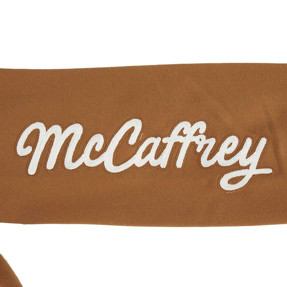 Christian McCaffrey San Francisco 49ers Pro Standard Pullover Crewneck Sweatshirt - Brown on sale