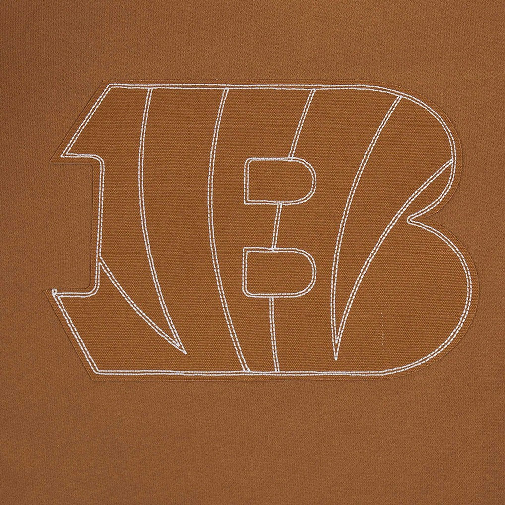 Joe Burrow Cincinnati Bengals Pro Standard Pullover Crewneck Sweatshirt - Brown outlet