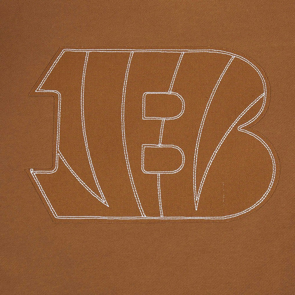 Joe Burrow Cincinnati Bengals Pro Standard Pullover Crewneck Sweatshirt - Brown outlet