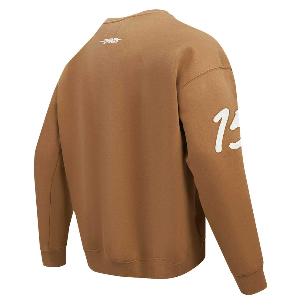 Patrick Mahomes Kansas City Chiefs Pro Standard Pullover Crewneck Sweatshirt - Brown outlet