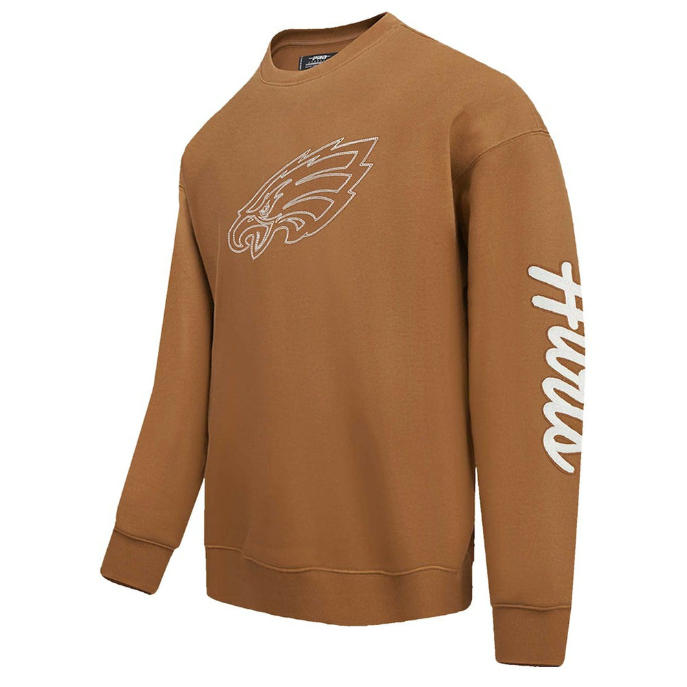 Jalen Hurts Philadelphia Eagles Pro Standard Pullover Crewneck Sweatshirt - Brown outlet