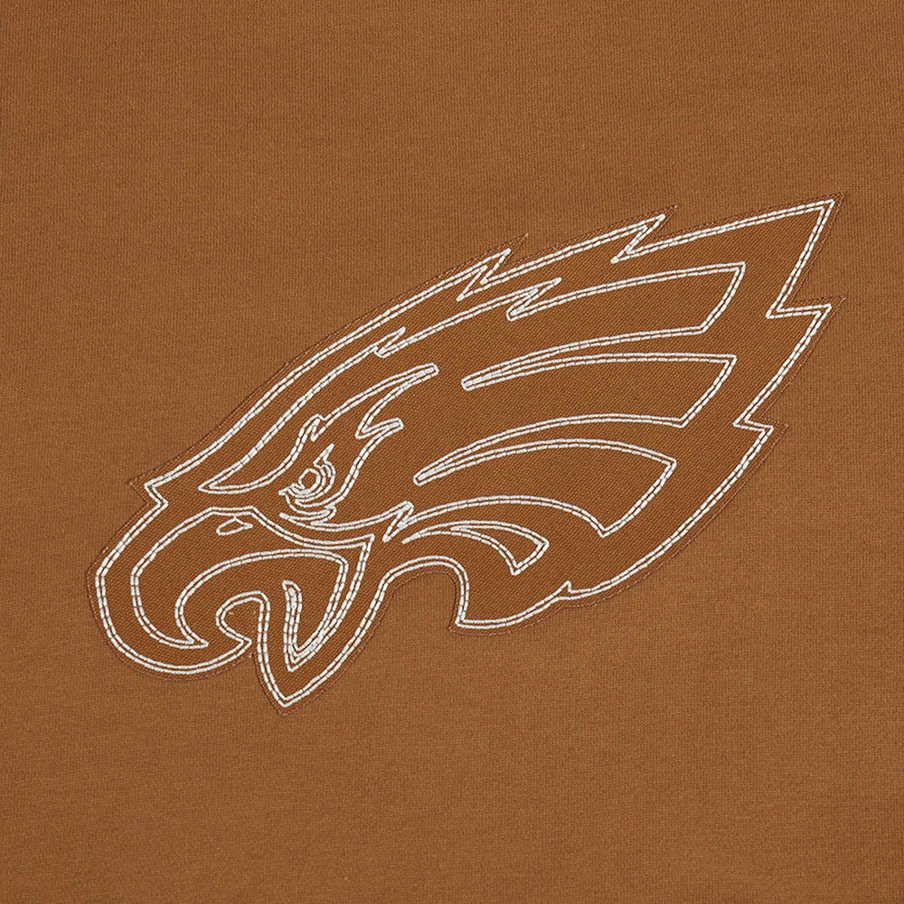 Jalen Hurts Philadelphia Eagles Pro Standard Pullover Crewneck Sweatshirt - Brown outlet