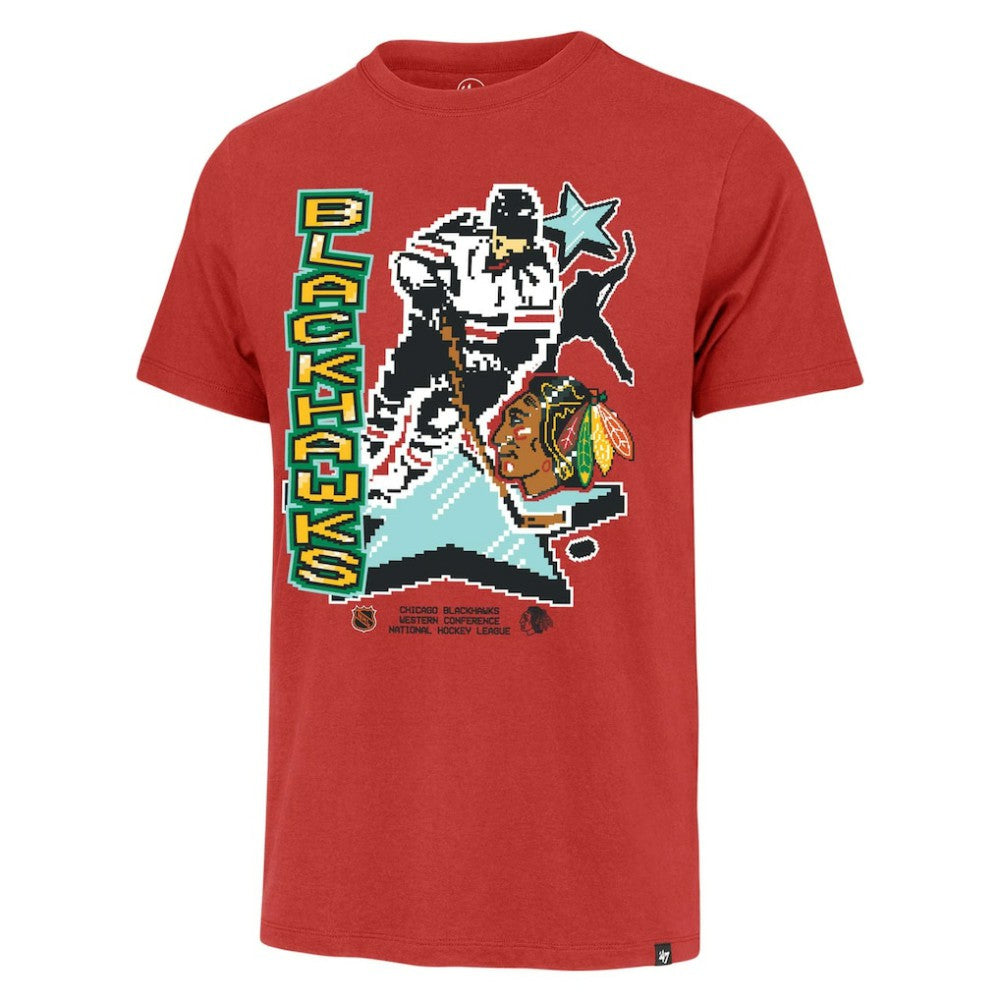 Chicago Blackhawks '47 Lamp Lighter Franklin T-Shirt Red