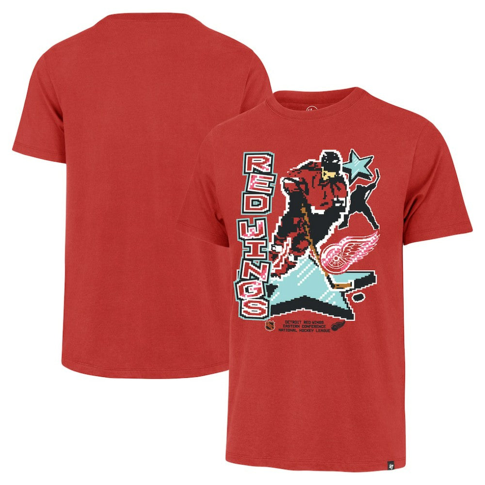 Detroit Red Wings '47 Lamp Lighter Franklin T-Shirt Red