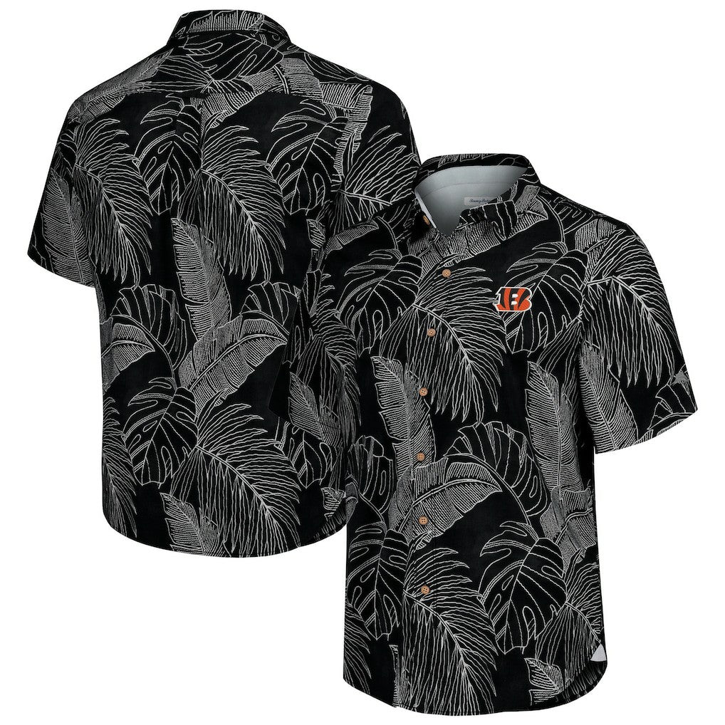 Cincinnati Bengals Sport Vine Line Button-Down Shirt - Black discount