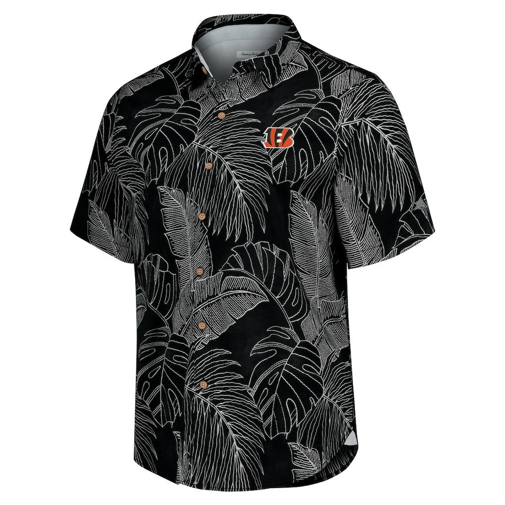 Cincinnati Bengals Sport Vine Line Button-Down Shirt - Black discount